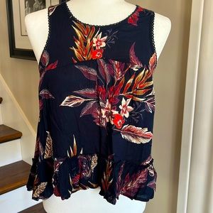 NWT- Patrons of Peace Swing Top- color is Ink - Size Small